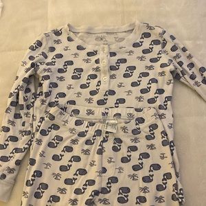 Roller Rabbit whale pjs size 8